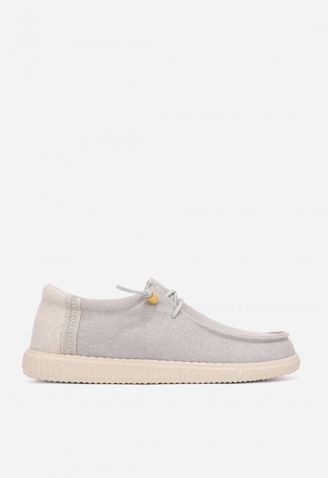 Zapatos wallabi hombre Pitas WP150 Ryan beige frescos y ultraligeros