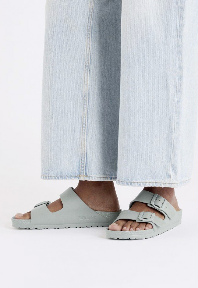 Sandalias Birkenstock Arizona EVA verde agua ultraligeras y resistentes al agua
