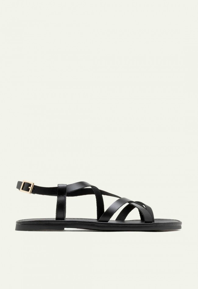 Sandalia de mujer negro Porronet 3206