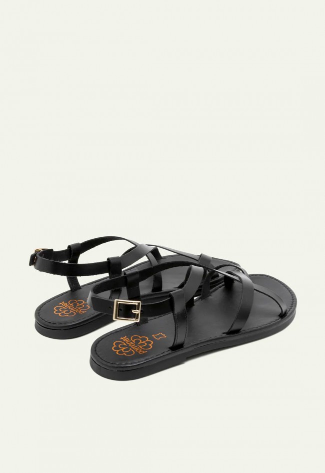 Sandalia de mujer negro Porronet 3206