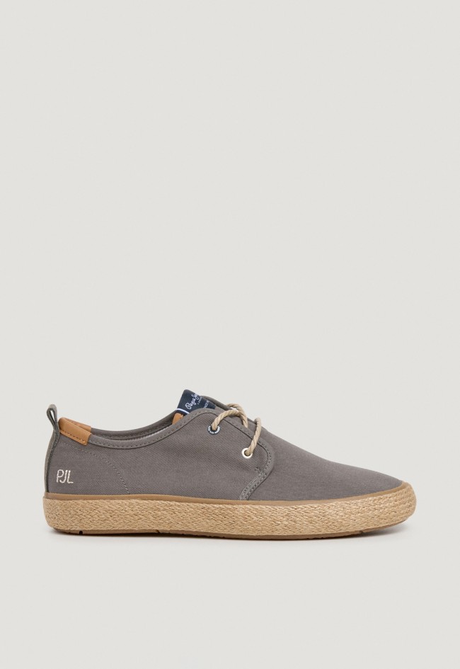 Zapatos blucher de hombre Pepe Jeans con yute natural y estilo casual