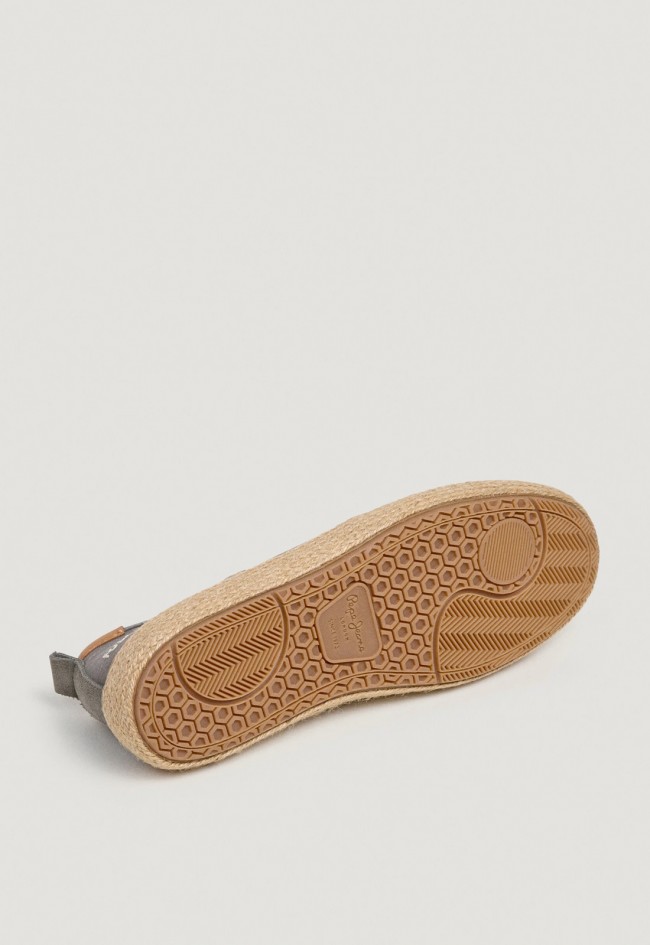Zapatos blucher de hombre Pepe Jeans con yute natural y estilo casual