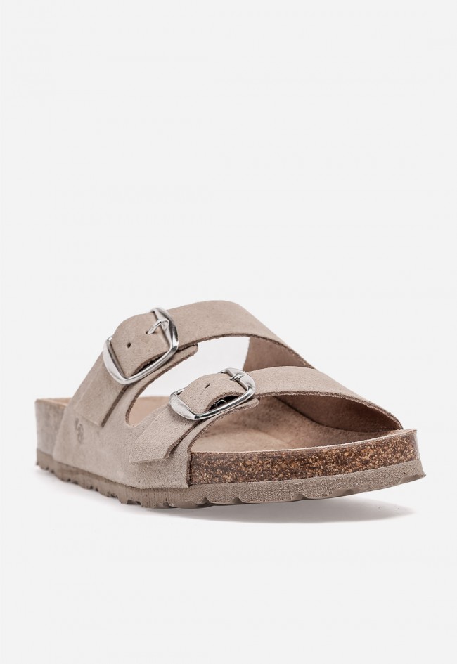 Sandalia mujer Yokono MABUL-700 tostado en piel, comodidad natural con estilo effortless