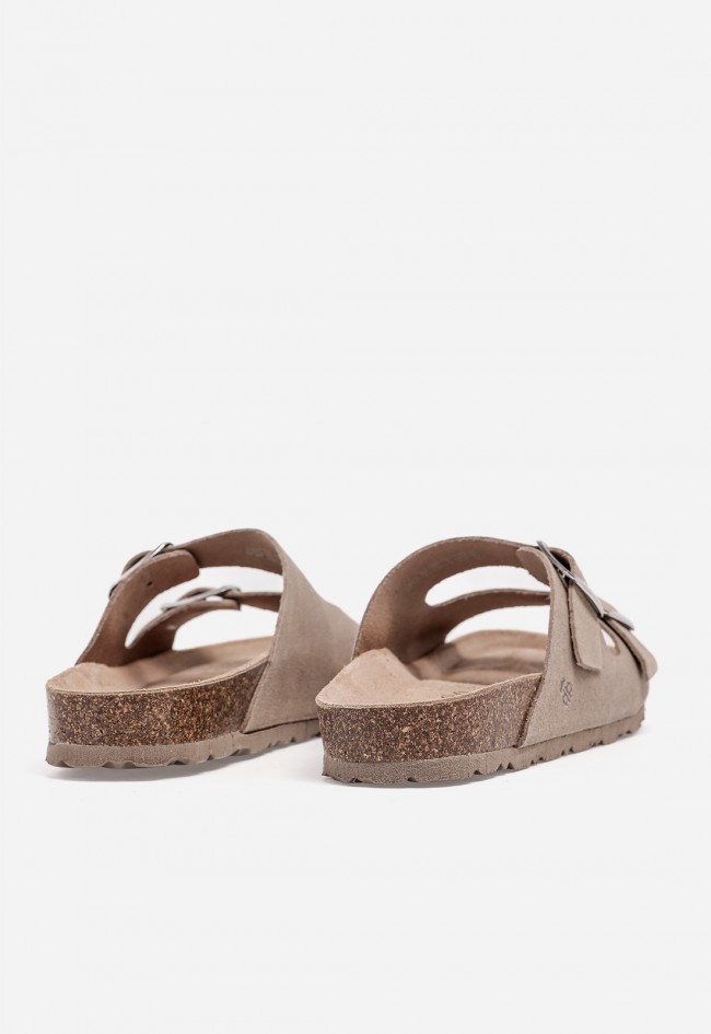 Sandalia mujer Yokono MABUL-700 tostado en piel, comodidad natural con estilo effortless