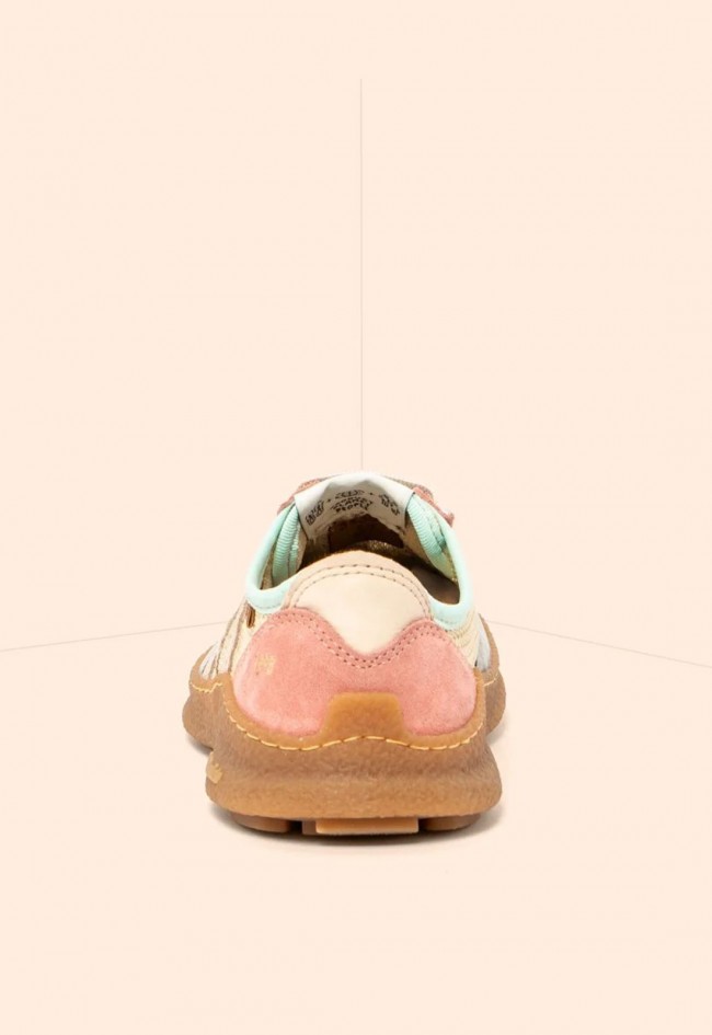 Zapatilla deportiva de mujer El Naturalista Oroel Candy, libertad natural en cada paso