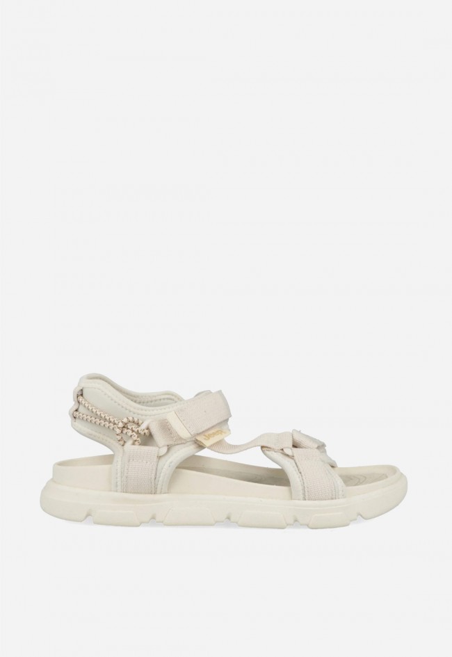 Sandalia deportiva de mujer Jeep Pampa off white, comodidad outdoor con estilo effortless