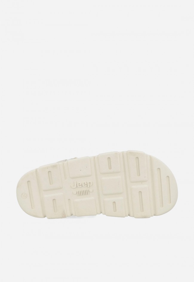 Sandalia deportiva de mujer Jeep Pampa off white, comodidad outdoor con estilo effortless