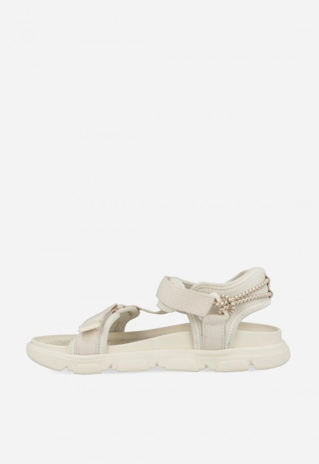 Sandalia deportiva de mujer Jeep Pampa off white, comodidad outdoor con estilo effortless