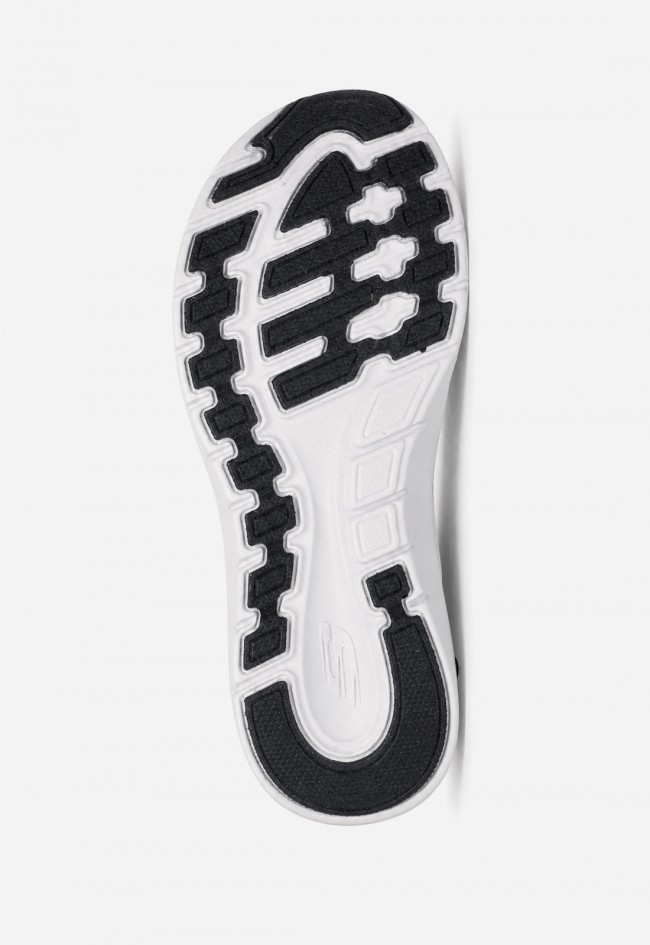 Sandalias Skechers Arch Fit 2.0 Go-Getter mujer negro/blanco, confort deportivo para caminar con seguridad