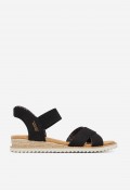 Sandalia mujer Skechers Slip-ins BOBS Desert Kiss Golden Lily con Memory Foam, comodidad effortless