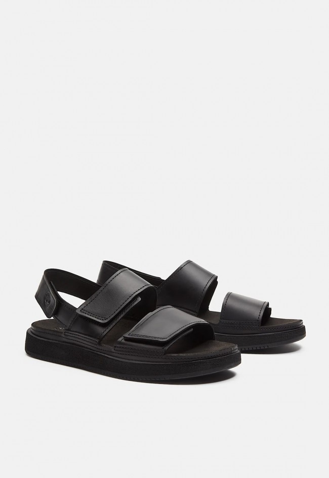 Sandalias Timberland Casco Cove de hombre negras con tira trasera y confort TimberCush