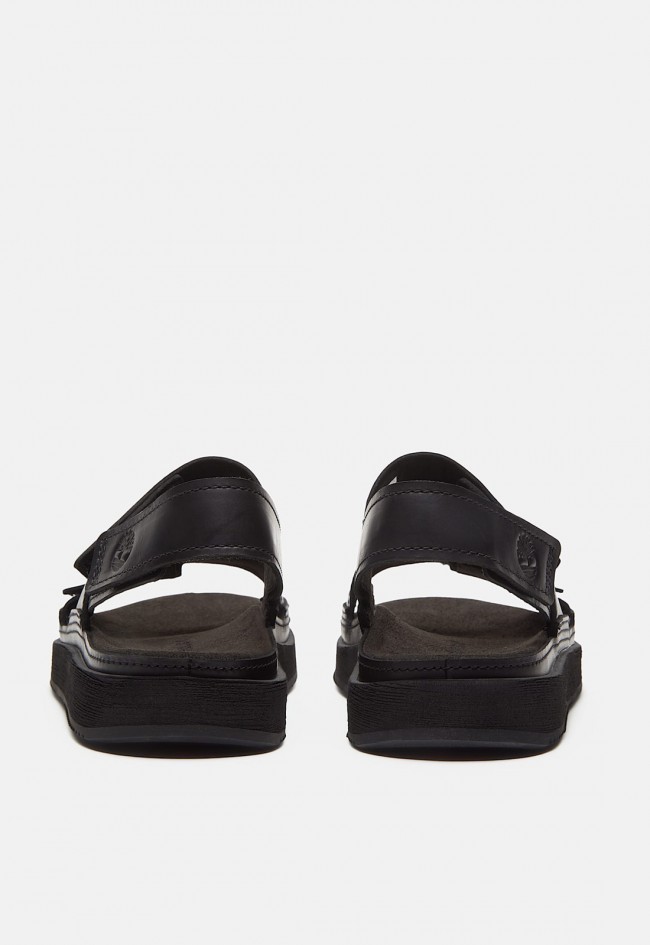 Sandalias Timberland Casco Cove de hombre negras con tira trasera y confort TimberCush