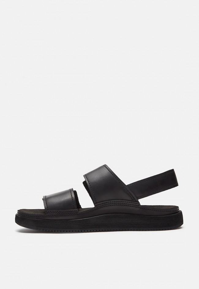 Sandalias Timberland Casco Cove de hombre negras con tira trasera y confort TimberCush