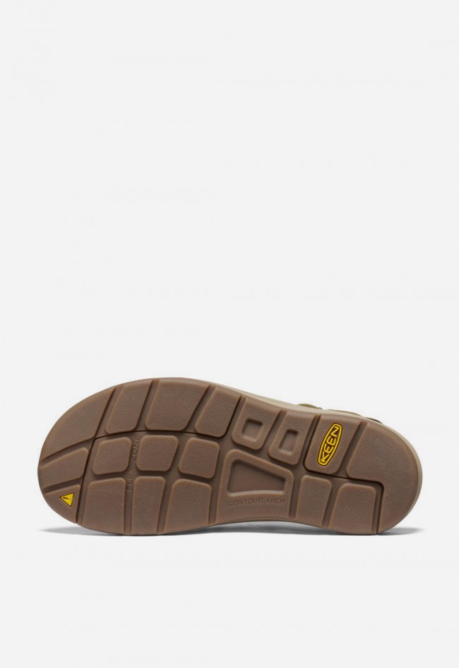 Sandalias KEEN UNEEK de mujer en cordón reciclado kaki con ajuste anatómico sneaker