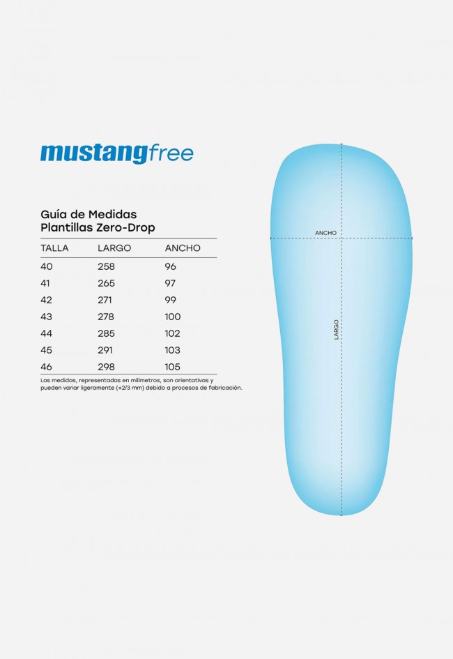 Zuecos Mustang Free Care de hombre blancos barefoot con diseño flexible y transpirable
