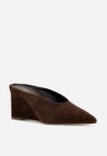 Mule de cuña Canapé 1302 en piel marrón – elegancia cálida para destacar con estilo