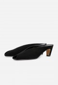 Mule de vestir Canapé 866 en piel negra – elegancia minimalista con actitud