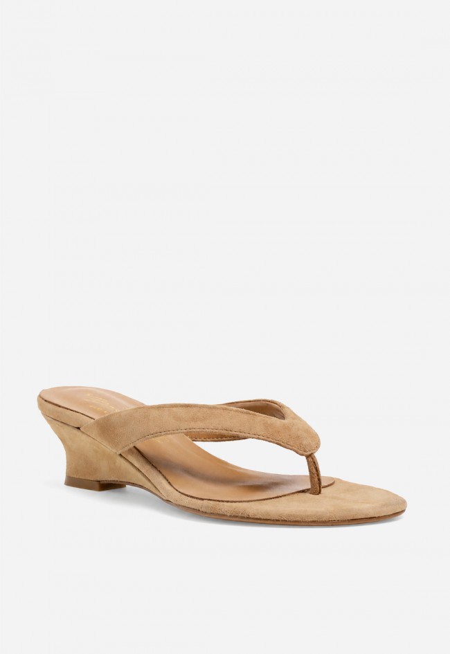 Sandalias mule de dedo en piel camel Canapé 2890 – elegancia minimalista para destacar