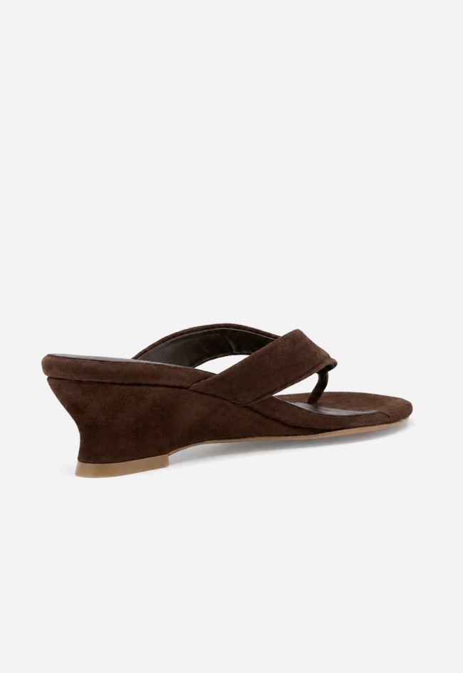 Sandalias mule de dedo en piel marrón Canapé 2890 – sofisticación natural para tus looks más chic