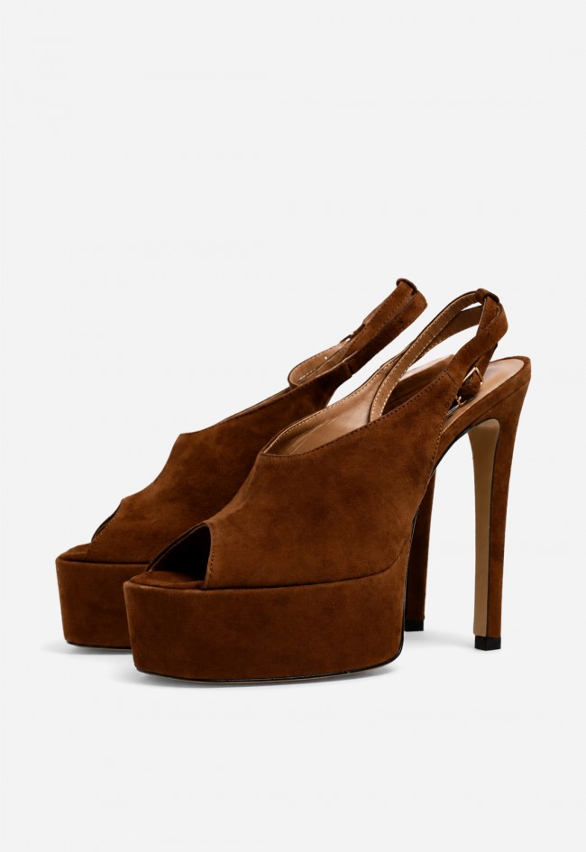 Sandalias de tacón con plataforma Mi Vida R3402 marrón en piel – elegancia con actitud