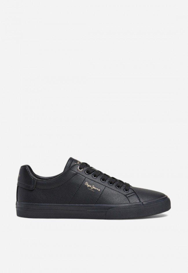 Zapatillas negras Pepe Jeans Kenton Rise para hombre – estilo urbano con actitud impecable