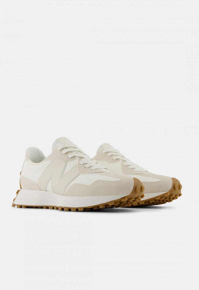 Zapatillas New Balance 327 de mujer blancas con diseño retro