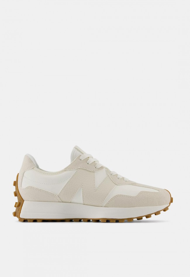 Zapatillas New Balance 327 de mujer blancas con diseño retro