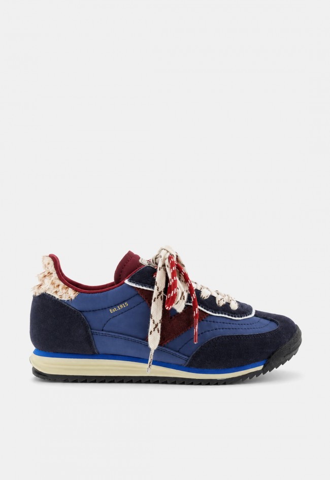 Zapatillas Victoria Saturno de mujer azul marino con doble cordón para expresar tu estilo sin límites