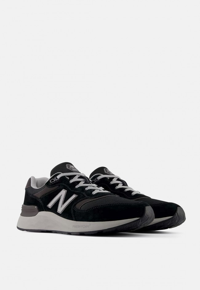 Zapatillas New Balance Fresh Foam X Walking 880 v7 de hombre negras para caminar más lejos con comodidad