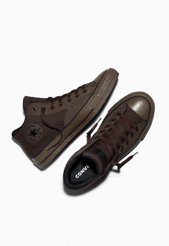 Zapatillas Converse Chuck Taylor All Star Malden Street Suede Mid de hombre marrones para avanzar con actitud