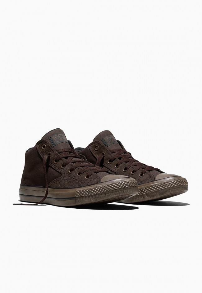 Zapatillas Converse Chuck Taylor All Star Malden Street Suede Mid de hombre marrones para avanzar con actitud