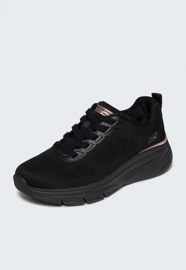 Zapatillas Skechers BOBS Sport Arch Fit Elev8 negras de mujer para avanzar cómoda y segura
