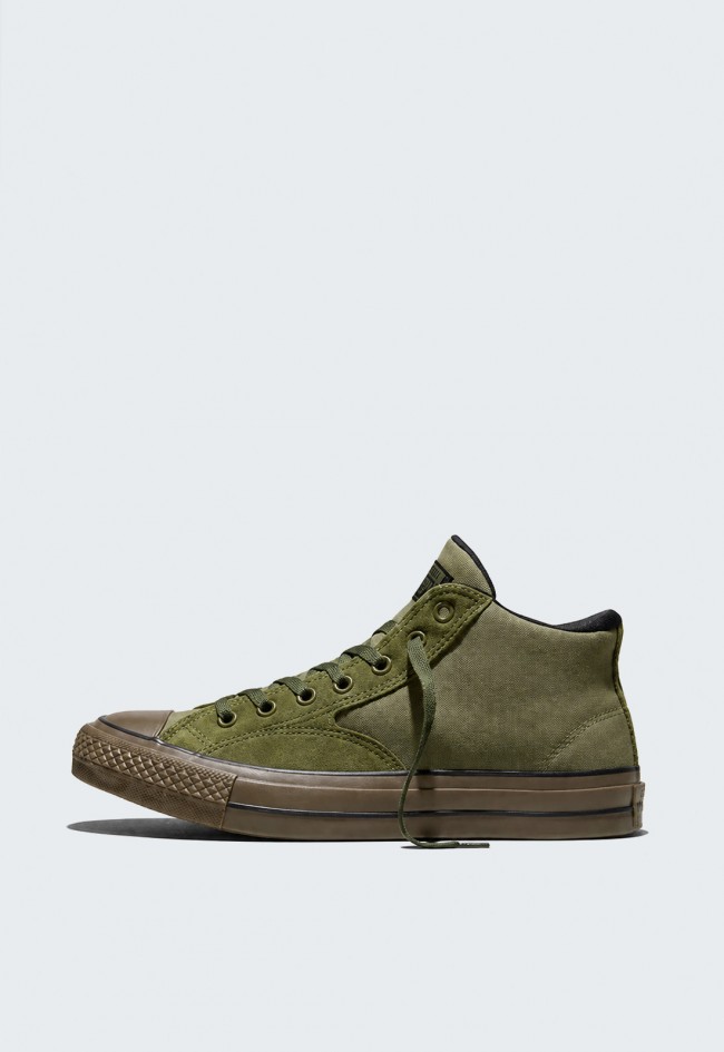 Zapatillas Converse Chuck Taylor All Star Malden Street Suede de hombre verde oliva para conquistar la ciudad