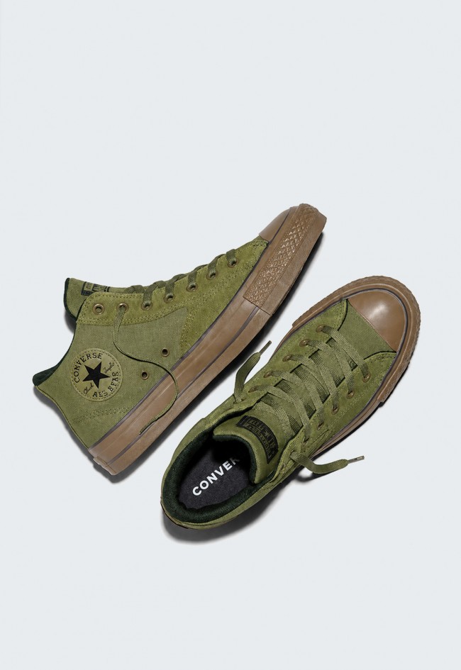 Zapatillas Converse Chuck Taylor All Star Malden Street Suede de hombre verde oliva para conquistar la ciudad