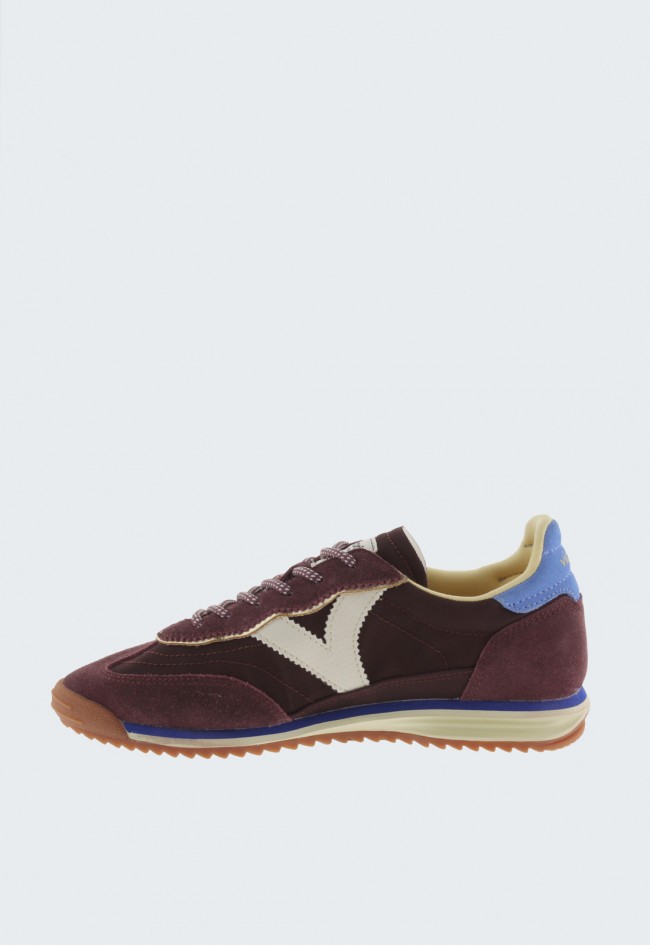 Zapatillas Victoria Saturno de mujer en nylon y serraje para conquistar la ciudad