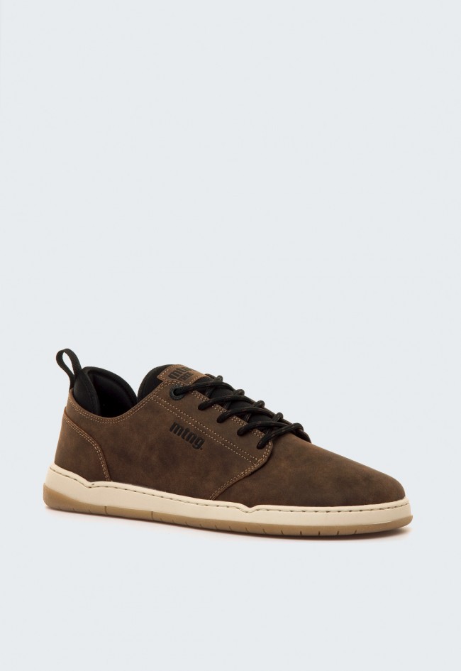 Zapatillas barefoot Mustang Free Miami de hombre marrón para caminar con libertad