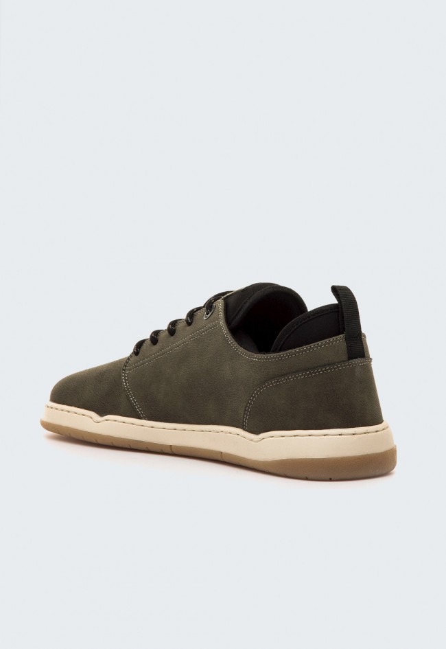 Mustang Free Miami 84804 zapatillas barefoot kaki para hombre cero drop – comodidad natural para tu día a día