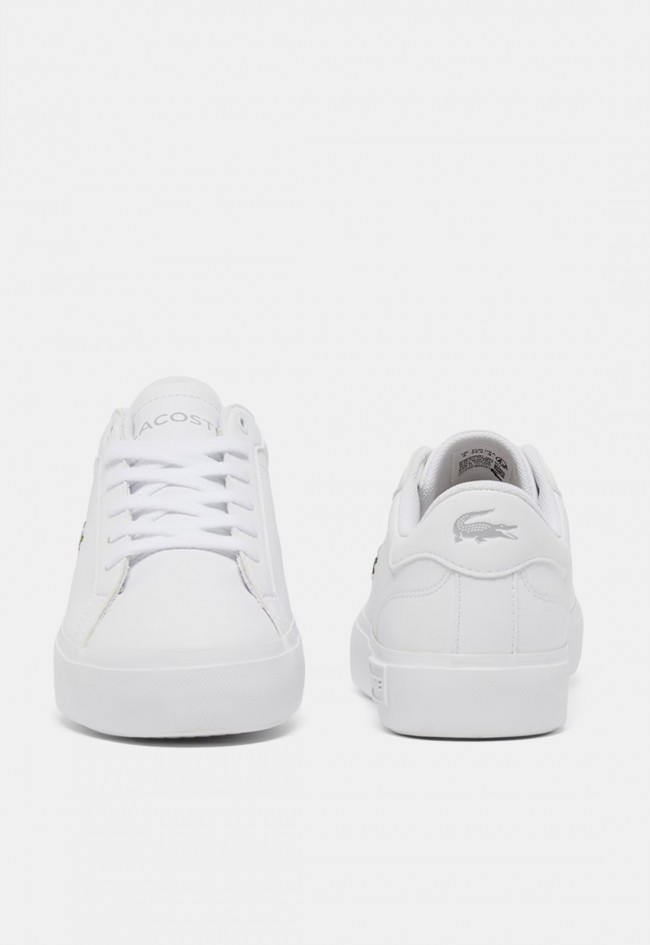 Zapatilla deportiva de mujer Lacoste Powercourt con diseño limpio y detalles clásicos