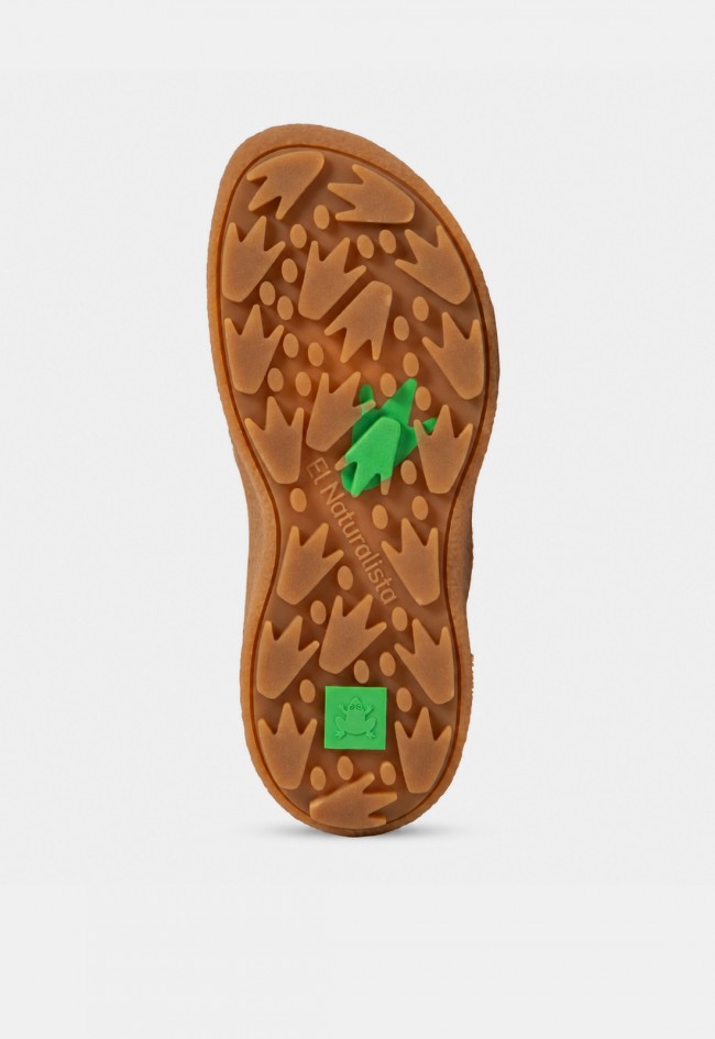 Zapatilla minimalista de hombre El Naturalista Oroel N5435A verde oliva