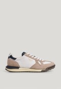 Zapatillas retro Pepe Jeans Marvin de hombre con detalles en ante, estilo urbano con personalidad