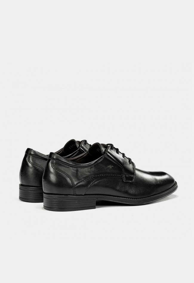 Zapato de vestir Fluchos Nantes F2488 de hombre en piel negra, elegancia atemporal