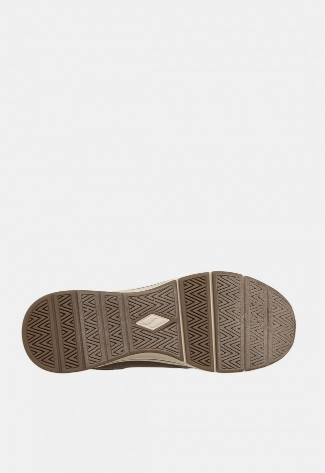 Zapatillas Skechers Street Billion Flex mujer marrones con cremallera y Memory Foam