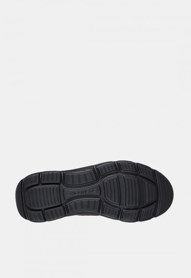 Botín Skechers Slip-ins Arch Fit Garza - Ridley de hombre en piel marrón