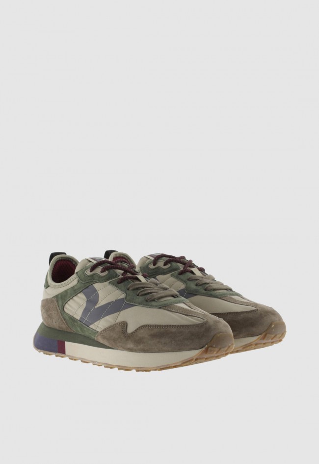 Zapatillas Victoria Bolt Nylon unisex multicolor, estilo retro y suela tricolor