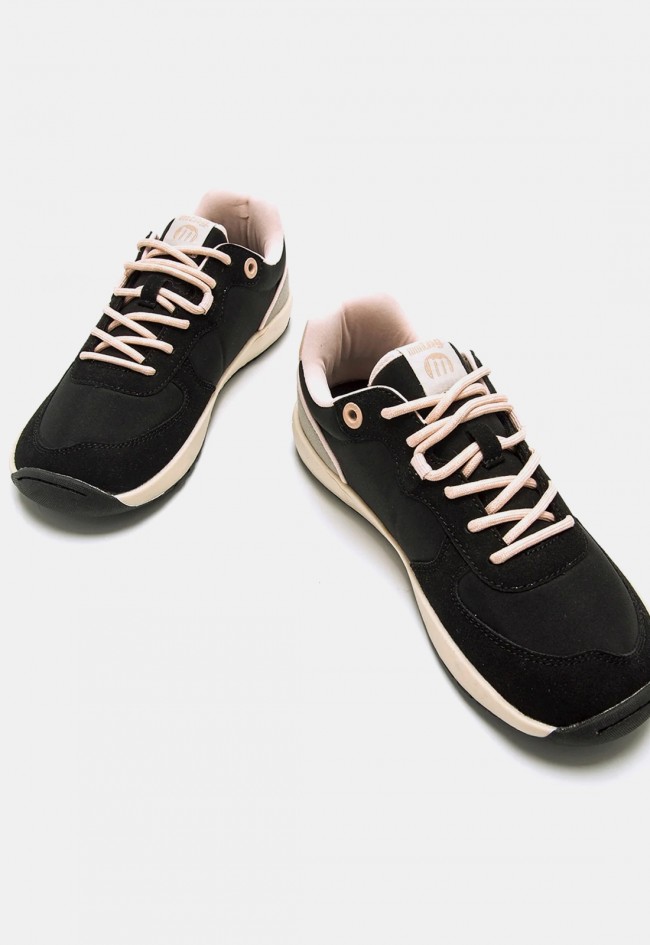 Zapatillas barefoot Mustang Free Apolo negras para mujer, comodidad y libertad natural