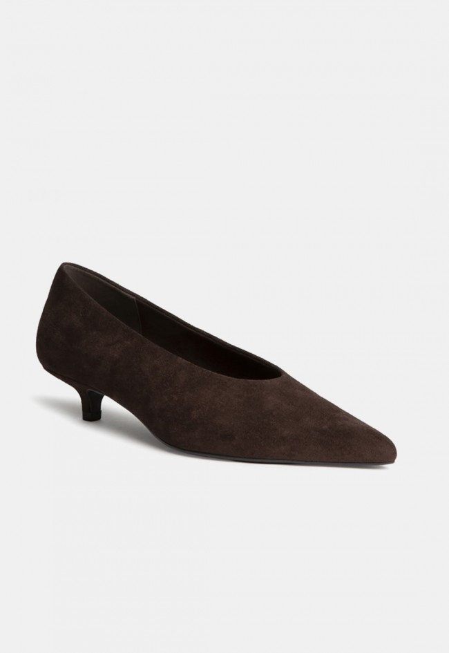 Zapato de tacón kitten Why Pink? m6695 de mujer en marrón chocolate