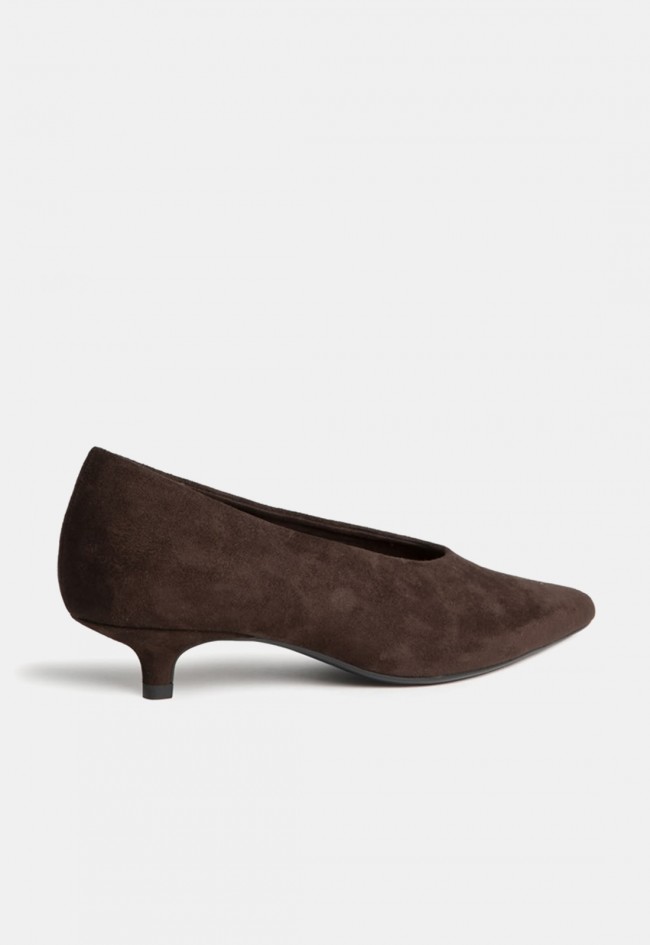 Zapato de tacón kitten Why Pink? m6695 de mujer en marrón chocolate