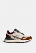 Zapatilla deportiva retro Why Pink? m6525 de mujer en piel sintética