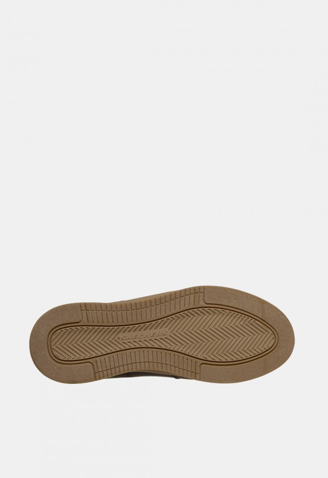 Zapatillas waterproof de hombre Skechers Palmiro Monty 211459 marrón, confort urbano para cada paso
