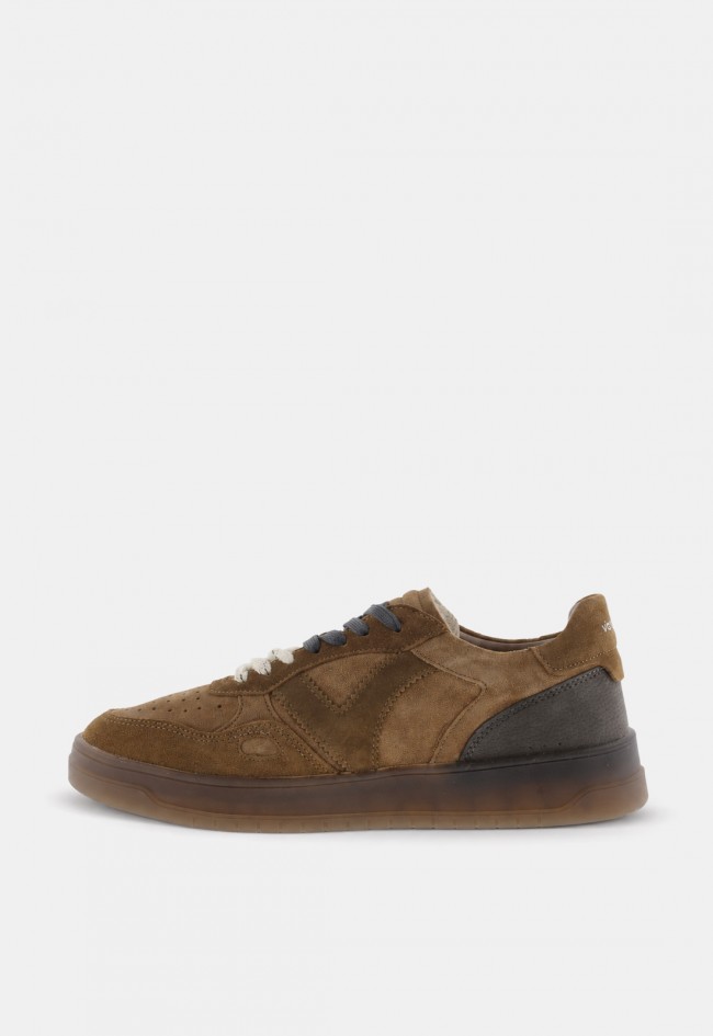 Zapatillas Victoria Seul Serraje unisex con doble cordón y suela caramelo, estilo urbano con personalidad